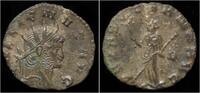 Roman antoninianus Gallienus billon antoninianus Pax standing left