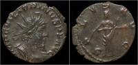 Roman antoninianus Victorinus billon antoninianus Salus standing right