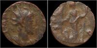 Barbaric radiates antoninianus Barbaric antoninianus of Tetricus