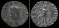 Roman antoninianus Gallienus billon antoninianus Jupiter standing left -