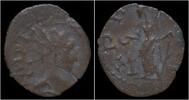 Barbaric radiates antoninianus Barbaric antoninianus of Tetricus II