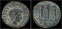 Roman half follis Constans half follis