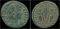 Roman half follis Constans half follis