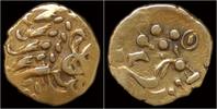 Celtic stater Celtic Ambiani Gallic Belgic AV stater " Biface type".