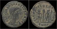 Roman half follis Constantius II half follis