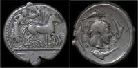 Sicily tetradrachm Sicily Syracuse AR tetradrachm