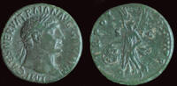 Roman AE As 98-117AD Trajan AE As Victory advancing left VF+ 349,00 EUR299,00 EUR  zzgl. 10,00 EUR Versand