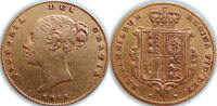 HALF-SOVEREIGN 1855 GREAT BRITAIN GREAT BRITAIN EARLY QUEEN VICTORIA HALF-SOVEREIGN 1855 GF 