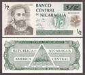 Nicaragua LOT 10 PCS Consecutive 1/2 Cordoba ND 1991 Pick-171 Original Crisp UNC