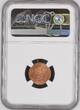 British India 1/12 Anna 1897 (C) NGC Graded MS-62 RB
