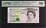 U.K  England 1997 Hong Kong COMMEMORATIVE 5 Pounds HK 97 W/Folder GEM UNC PMG 66 EPQ
