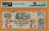 U.S.A  United States (Connecticut, New London) 3 Dollars 1850 PMG 64 EPQ