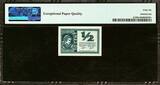 Slovenia / Yugoslavia German Occupation 1/2 Lire 1944 Pick-R1 GEM UNC PMG 66 EPQ