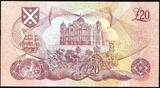 Bank of Scotland 20 Pounds 12-1-1993 Pick-118 Crisp AUNC