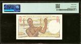 French West Africa 5 Francs 1943 Pick-36 CH UNC PMG 64