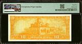 Greece 10 Drachmai 1955 Pick-189b GEM UNC PMG 65 EPQ