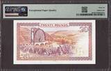 Isle of Man QEII 20 Pounds ND (2013) Pick-49a GEM UNC PMG 66 EPQ