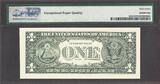 U.S.A  2003A FR Note New York $1 Fr# 1930-B LOW # 00000077 SUPERB GEM UNC PMG 67 EPQ