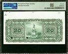 Mexico 20 Pesos ND (1885-1913) SPECIMEN M300s Pick-S259s2 About UNC PMG 58 EPQ