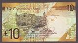 Scotland 10 Pounds 2013 LOW Serial W/KP 000047 Original Crisp UNC