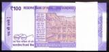 India 100 Rupees 2019 PACK of 100 Consecutive LOW # 0-000001 to 000100 P-112 UNC