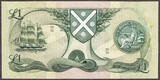 Scotland One Pound 30.7.1981 LOW Serial 0000087 Pick-111e Crisp UNC