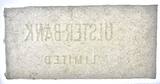 Ireland - Ulster Bank Limited 1916 WATERMARK Paper Rare !