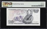 Great Britain QEII 5 Pounds ND (1980-87) Pick-378c SUPERB GEM UNC PMG 67 EPQ