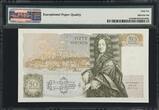 Great Britain 50 Pounds ND (1988-91) Birth Date 010930 P-381b GEM UNC PMG 66 EPQ