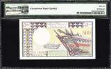 Djibouti 500 Francs ND (1979) Pick-36a GEM UNC PMG 66 EPQ