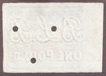 Scotland, The British Linen Bank One Pound 1908 SPECIMEN Pick-146s AUNC