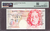 Great Britain 50 Pounds 1994 (1993-98) SOLID # 111111 P-388a GEM UNC PMG 66 EPQ