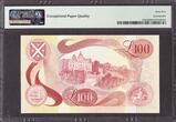 Bank of SCOTLAND 100 Pounds 1994 Pick-118Ab GEM UNC PMG 65 EPQ