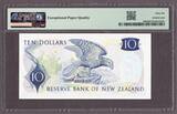 New Zealand $10 ND (1968-75) Wilks Prefix L7 Pick-166b GEM UNC PMG 66 EPQ