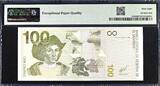 El Salvador 100 Colones 1998 Pick-151b SUPERB GEM UNC PMG 68 EPQ