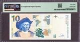 El Salvador 10 Colones 1997 Pick-148a SUPERB GEM UNC PMG 68 EPQ