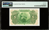 5 Escudos 1943 Mozambique  Pick-89 About UNC PMG 58 EPQ