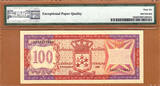 100 Gulden 1981 Netherlands Antilles  Pick-19b GEM UNC PMG 66 EPQ