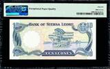 10 Leones 1980 Sierra Leone  Commemorative Pick-13 GEM UNC PMG 66 EPQ