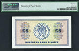 5 Pounds 1970 Northern Ireland  Pick-188a SUPERB GEM UNC PMG 67 EPQ HIGHEST Grade
