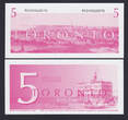 2008 Canada Local Currency TORONTO Dollars 4 Notes $1, 5, 10, 20 UNC unz