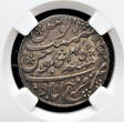 Rupee India Bengal Presidency  Year 45 VERTICAL Milling NGC MS 62