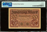 20 Mark 1918 Germany  Pick-57 GEM UNC PMG 66 EPQ
