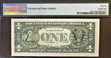 USA One Dollar 2013 Federal Reserve  Lucky Near SOLID # 88888833 GEM UNC PMG 66 EPQ