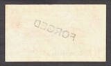 UK (Great Britain) 10 Shillings 1914 England Bradbury  Stamped "FORGED" Early Period AUNC