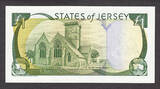 UK (Great Britain) Pound Jersey One  ND (2000) Pick-26a LOW Serial 000022 UNC unz