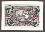 100 Mark 1922 Germany - Osterwieck-Harz LEATHER Notgeld  AU-UNC