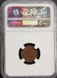 1/12 Anna British India  1876-C KM# 465 NGC Graded MS-63 BN Rare