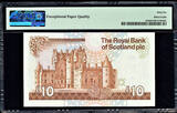 UK (Great Britain) 10 Pounds 1989 Scotland  Pick-348 GEM UNC PMG 66 EPQ