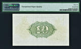 UK (Great Britain) 10 Shillings 1922-23 Great Britain  KGV ND Pick-358 GEM UNC PMG 66 EPQ